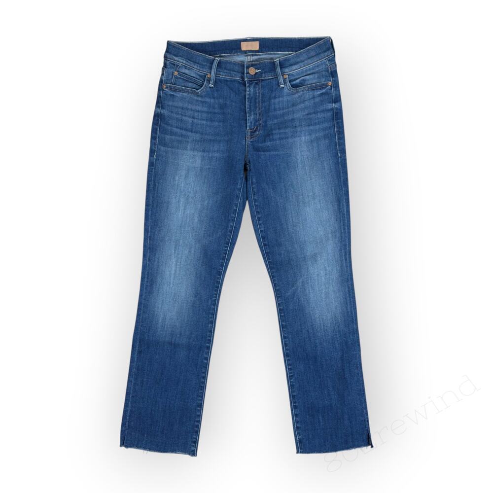MOTHER Rascal Ankle Snippet Crop 28 Denim Jean Sweeter the Juice USA